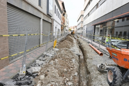 Obras en la Calle Lérida de Armilla (AYTO. ARMILLA)