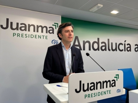 El coordinador de campaña del PP de Granada, Jorge Saavedra. (PP)