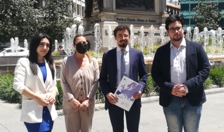 Foto de familia tras la reunión (CIUDADANOS) 