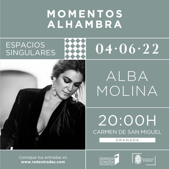 Alba Molina actuará en Momentos Alhambra (CERVEZAS ALHAMBRA) 