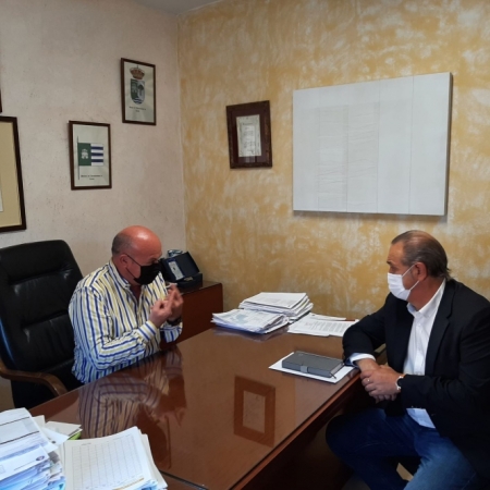 Imagen de la visita a Lecrín (JUNTA)