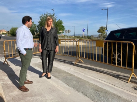Imagen de la visita al carril bici de Otura (PP) 