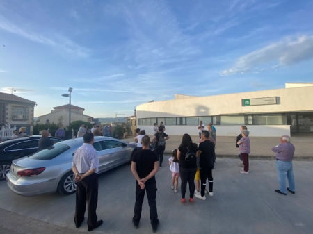 Visita al consultorio de Láchar (PSOE)