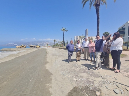 Visita del delegado del Gobierno de España en Andalucía, Pedro Fernández, a la costa de Granada (DELEGACIÓN DEL GOBIERNO EN ANDALUCÍA)