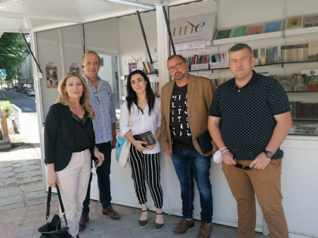 Visita de Cs a la Feria del Libro de Granada (CS)