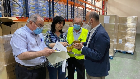 Visita al banco de alimentos (SUBDELEGACIÓN)