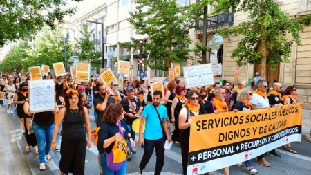 Huelga de los servicios sociales municipales (CGT)