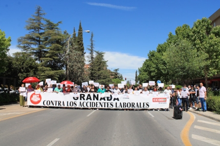 Imagen de la concentración (CCOO)