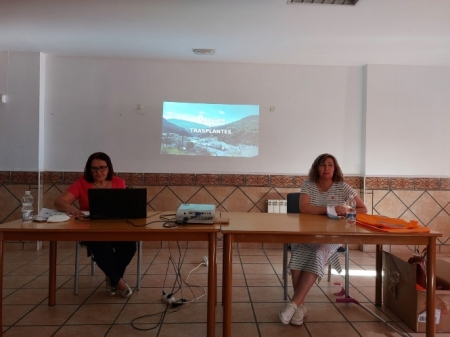 Imagen de la charla celebrada en Bubión (AYTO. BUBIÓN)