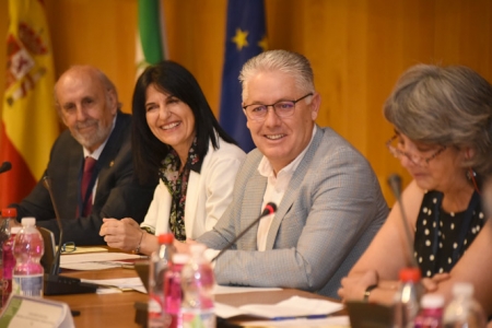 Mesa inaugural de las jornadas (R. MARTÍNEZ/ DIPGRA)