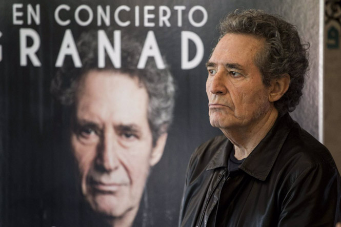 En Granada, imagen de archivo de la rueda de prensa de Miguel Ríos para presentar el concierto que pondrá fin a su gira Symphonic Ríos (GUILLELUIS - EUROPA PRESS) En Granada, imagen de archivo de la rueda de prensa de Miguel Ríos para presentar el concierto que pondrá fin a su gira Symphonic Ríos (GUILLELUIS - EUROPA PRESS)
