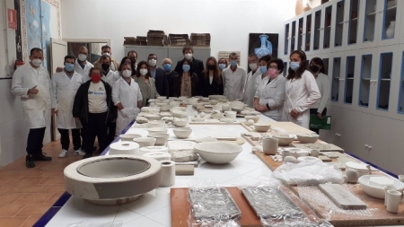 FP Dual en Artesanía Inclusiva en el Centro Albayzín, en imagen de archivo (JUNTA)