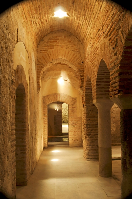 Imagen de los baños árabes (AGUSTÍN ORDUÑA)