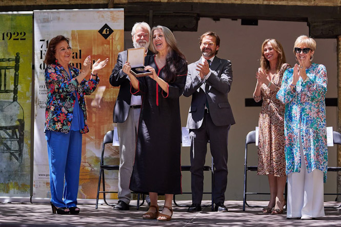 María Pagés recoge la Medalla del Festival de Granada (FESTIVAL DE MÚSICA Y DANZA)