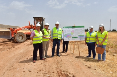 Imagen de la visita a las obras (JUNTA)