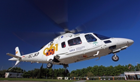 Helicóptero del EPES 061 (SERVICIO 112) 