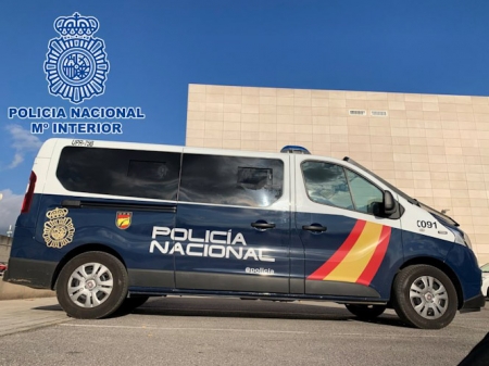Imagen de un furgón policial (POLICÍA NACIONAL)