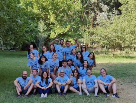 Participantes en el campamento (JUNTA)