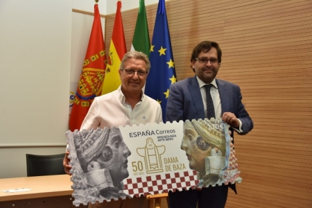 Presentación del señño dedicado a la Dama de Baza (CORREOS)