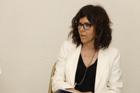 La parlamentaria andaluza del PSOE, Mari Ángeles Prieto (PSOE)
