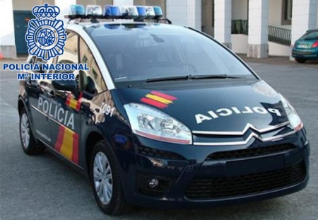 Imagen de un vehículo policial (POLICÍA NACIONAL)