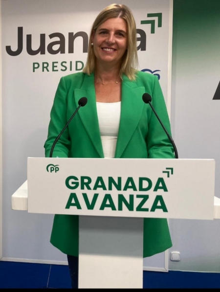 La portavoz del PP en Diputación, Inmacula Henández (PP)