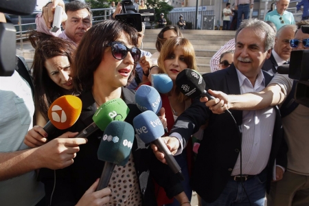  Juana Rivas, ante los juzgados de Granada en imagen de archivo (EUROPA PRESS)