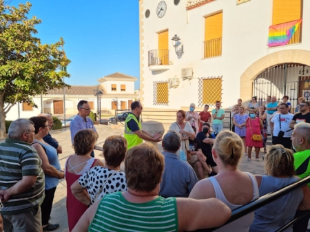 Reunión de Ayuntamiento de Láchar y Aguasvira con vecinos el pasado domingo (AYUNTAMIENTO) 