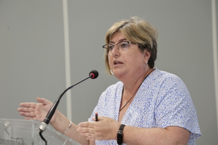 La concejala de Empleo en el Ayuntamiento de Granada, Ana Muñoz Arquelladas (JAVIER ALGARRA / AYUNTAMIENTO)