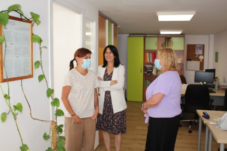 Visita a la asociación Amaranta (SUBDELEGACIÓN) 