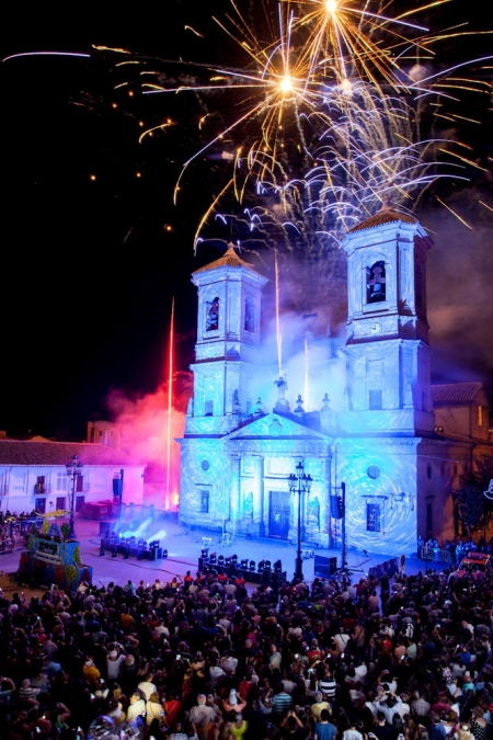 Quema de `El Penas`  de 2019 (AYTO.  SANTA FE) 