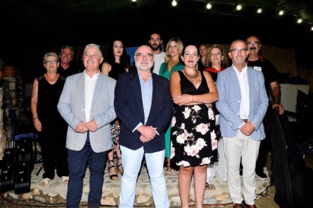 Inauguración de la Fuente Libro Don Pío Navarro Alcalá-Zamora en Mecina Bombarón (DIPUTACIÓN) 