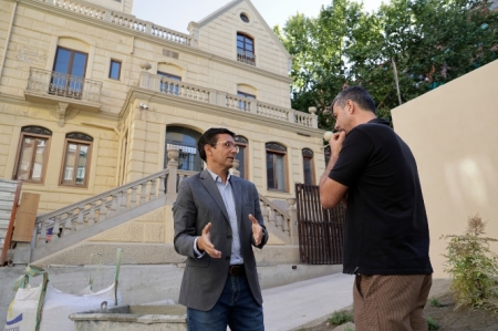 Visita al antiguo hospital de la Salud (JAVIER ALGARRA / AYUNTAMIENTO) 