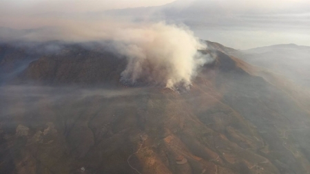 Incendio en Los Guájares (INFOCA) 