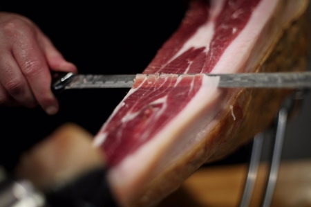 Un cortador de jamón en imagen de archivo (EDUARDO PARRA - EUROPA PRESS) 