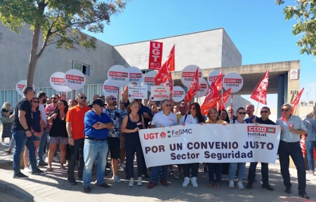 Imagen de la concentración (CCOO)