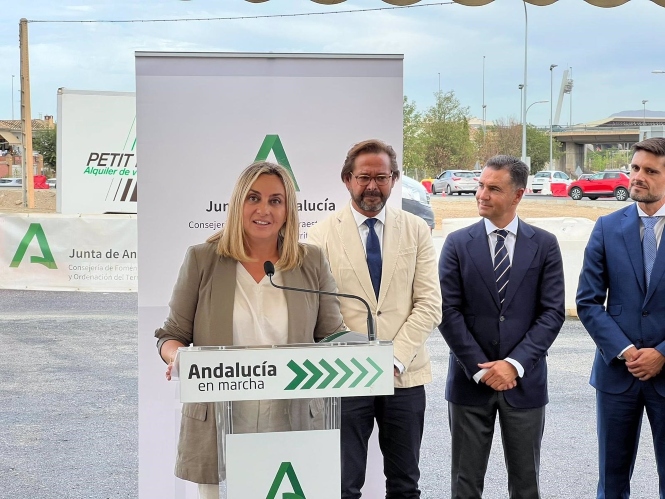 La consejera de Fomento, Articulación del Territorio y Vivienda, Marifrán Carazo, en imagen de archivo (JUNTA DE ANDALUCÍA) La consejera de Fomento, Articulación del Territorio y Vivienda, Marifrán Carazo, en imagen de archivo (JUNTA DE ANDALUCÍA)