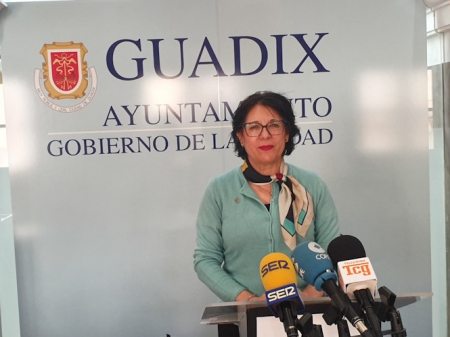 La concejala de Políticas de Igualdad del Ayuntamiento de Guadix, Encarni Pérez (AYTO. GUADIX)