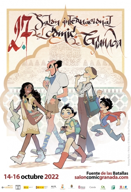 Cartel del Salón del comic (SALÓN DEL COMIC)