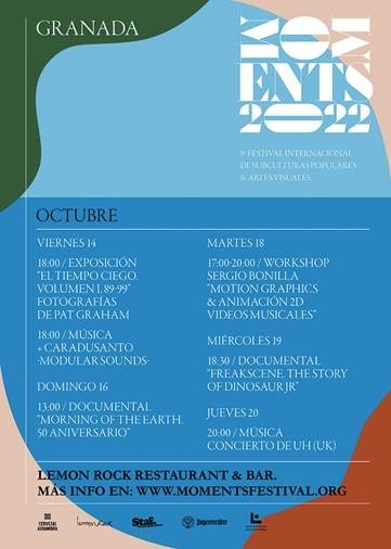 Cartel de Moments Festival (COMUNIQAR)