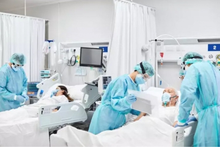Hospital con enfermos de la Covid-19 (MORSA IMAGES) 