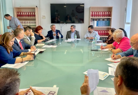 Imagen de la reunión (PSOE)