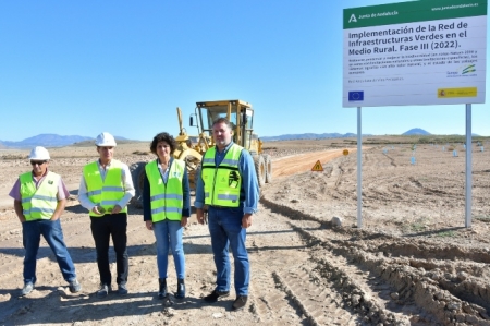 Imagen de la visita a la vereda de Huéscar (JUNTA)