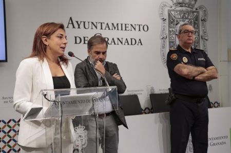 Raquel Ruz, Jacobo Calvo y José Antonio Moreno (AYUNTAMIENTO)