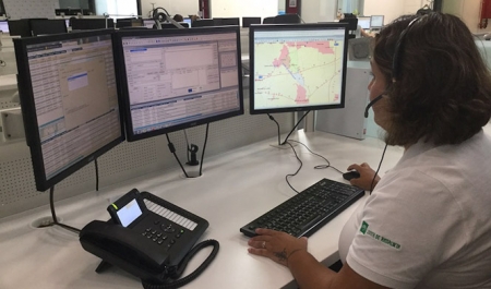 Operadora de Emergencias 112 Andalucía, en imagen de archivo (112 ANDALUCÍA)