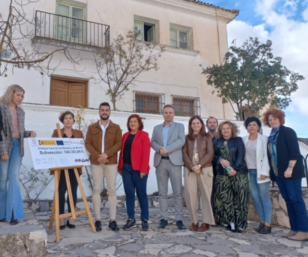 Imagen de la visita a Moclín (PSOE) 