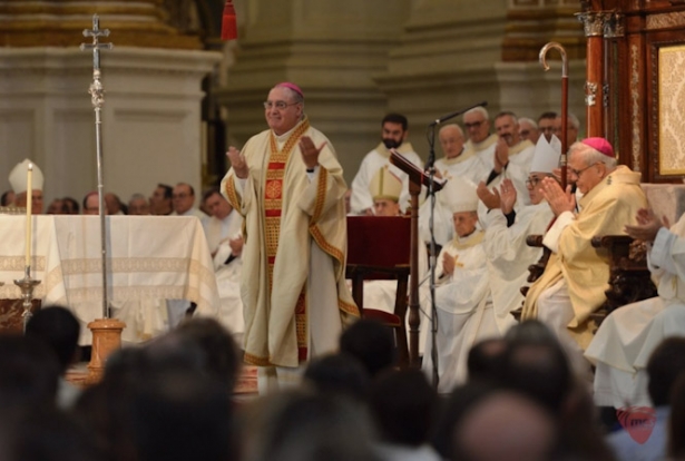 Misa de acogida y bienvenida del arzobispo coadjutor de Granada, José María Gil Tamayo (ARZOBISPADO GRANADA)