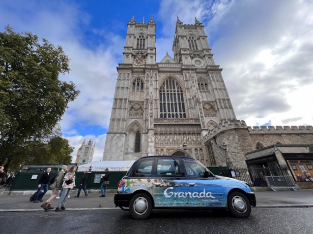Publicidad de Granada en Londres (DIPGRA)