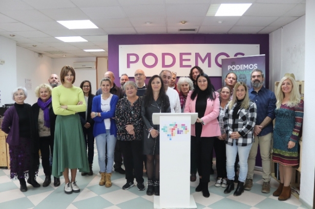 Presentación de los candidatos de Podemos (PODEMOS) 