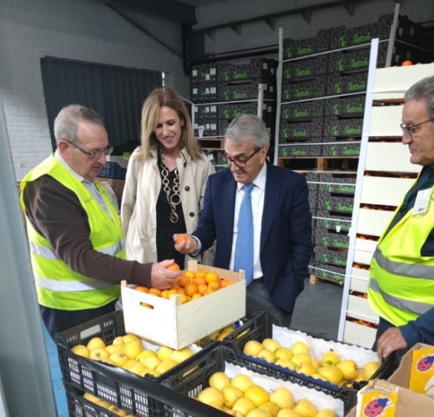 Visita al Banco de Alimentos (CAJA RURAL) 